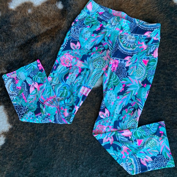 Lilly Pulitzer Pants - Lilly Pulitzer Loralee Feline Sharp Stretch Pants